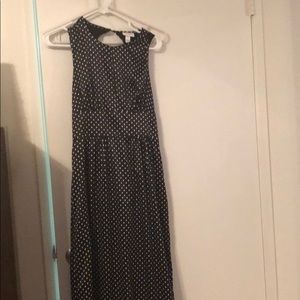 Open back dress
